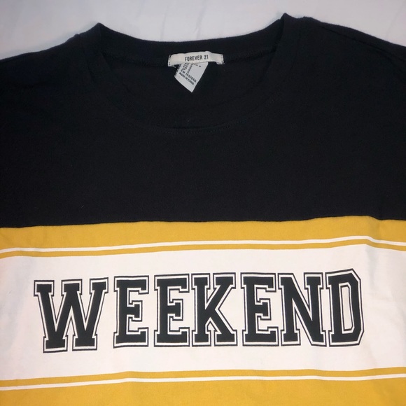 Women’s Forever 21 Weekend Colorblock Sweatshirt S - Picture 2 of 6